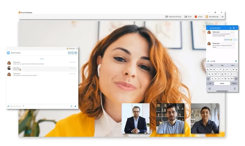 Meet and message
